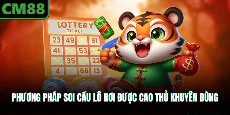 Phương pháp soi cầu lô rơi được cao thủ khuyên dùng